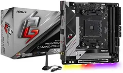 ASRock B550 Phantom Gaming-ITX/AX Supports 3rd Gen AMD AM4 Ryzen™ / Future AMD Ryzen™ Processors Motherboard