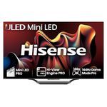 Hisense 65 Inch 144Hz Mini-LED Smart TV 65U7NQTUK - Quantum Dot Colour, Dolby Vision IQ & Atmos, iMax Enhanced, Built-in Subwoofer and Vidaa OS with Freely, Youtube, Netflix and Disney+ (2024 Model)
