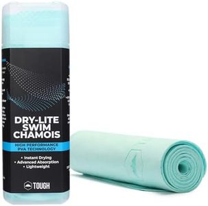 Ultra Absorbent Quick Dry Swim Towel, Chamois Towel for Swimmers, Lightweight Shammy Towel for Swimming & Other Water Sports