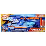 Nerf Loadout Galactic Commander Blaster, Motorised Dart Blaster with 3 Firing Modes, Scope, Barrel & Storage Stock, Includes 48 Official N1 Foam Darts, Customisable Toy Gun for Kids 8+ Outdoor Games