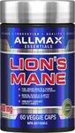 ALLMAX Nutrition - Lion's Mane Extract 600mg - Highly Advanced Nootropic to Supercharge Workout - 60 Count