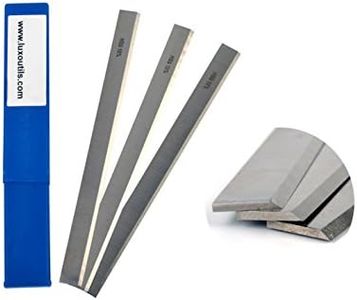 Jeu de 3 fers 260 mm HSS 18% réaffutables rabot Lurem 260 et Kity 260