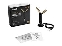 ASUS WiFi 6 AX1800 USB WiFi Adapter (USB-AX56) - Dual Band WiFi 6 Client, 2x2 Support, Gaming & Streaming, Plug-and-Play, WPA3 Network Security, MU-MIMO, Beamforming