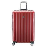 DELSEY PARIS Helium Aero Hardside Expandable Luggage with Spinner Wheels, Brick Red, Carry-On 19 Inch