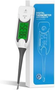 Boncare Oral Thermometer for Adults, 8-Second Fast Reading (Gray)
