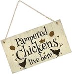 Chicken Coop Sign Attractive Design Hanging Plates Decorative Garden Plaques Wall Decor Farm Accessories for Outdoor Backyard, No.3