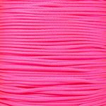 PARACORD PLANET 10, 25, 50, and 100 Foot Hanks of 425 Paracord (3mm) - Made of 100% Nylon for Tactical, Crafting, Survival, General Use, and Much More (Neon Pink, 100 Feet)