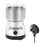 Multifunctional Spice Coffee Grinder,Electric Coffee Grinder,Mini Food Processor Food Grinder,Mini Meat Grinder,300ml Stainless Steel Material,Suitable for Smashing Grains,Nuts,Coffee Beans,Spice,etc