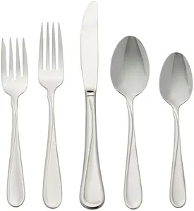 Oneida Flight 45-Piece Stainless-Steel Flatware Set, Service for 8