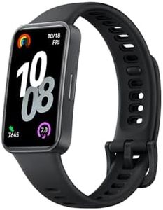 HUAWEI Band 10 Smartwatch Aluminum Alloy Case up to 14 Days Battery Life iOS Android Average Sleep HRV and Sleep Insights with an AI-Powered Fitness Monitoring Tracker Sleep Breathing (Black)