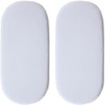 Clair de Lune Moses Basket Mattress Protector - 74 x 28 cm (Pack of 2)