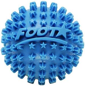 Foot Star 2 Inch Spiky Foot Massager & Roller Ball – Deep Tissue Massage ideal for Plantar Fasciitis Treatment, Muscle Pain Relief, Trigger Point Therapy & Myofascial Release by Body Back Company