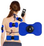 Med-Fit 4 Channel Wireless TENS Machine for Pain Relief, Muscle Relaxation & Pain Management - Treat up to 4 Areas simultaneously for Full Body Treatment - Professional Strength & Rechargeable.