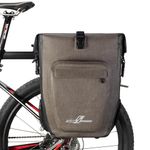 Waterproof Bike Panniers Bag 27L,Road Mountain Ride Bike Rear Bag with Shoulder Strap Bcycle Bags