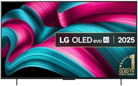 LG OLED42C55LA 42-Inch OLEDevo AI 4K UHD Smart TV, (α9 AI Processor Gen7, Dolby Atmos, Freeview Play and Amazon Alexa, 120Hz) [Model 2025]