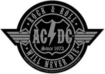 ACDC - Rock N Roll Will Never Die Patch