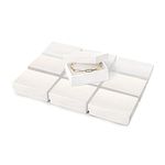 Cardboard Jewelry Boxes 48 Pack, 3.05x 2.10x1 inch, Cotton Filled Cardboard Paper Jewelry Box, Gift Case, Small Jewelry And Gift Boxes with Lids for Bracelets Earrings, and all jewelry (White)