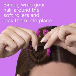 Conair Hot Sticks Hair Roller Set – Flexible Heat Styling Curlers