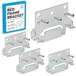 Impresa Bed Frame Brackets - Bed Frame Bracket for IKEA Bed Frame PN116791 - Headboard Mounting Hardware - Includes Screws - Replacement Parts for Low Bed Frame - Bed Frame Accessories - Pack of 4