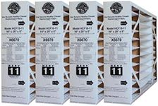 Lennox Healthy Climate X6670 16x25x5 MERV 11 Replacement Media Filters for Honeywell 16X25 FC100A1029 Actual Size 15-3/4" X 24-3/4" X 4-3/8"; PACK OF 4 FILTERS;