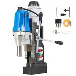 ZELCAN Magnetic Drill Press, Portable Heavy Duty Electric Mag Drill, 1100W 40mm Boring Dia 12000N Force Electromagnetic Grip, Industrial Cutting Drilling Machine (Model MD40)