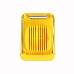 Classy Touch Egg Cutter, Egg Slicer, Boiled Eggs Cutter, Stainless Steel Cutting Wires, Multi Purpose Slicer | Egg Cutter for Hard Boiled Eggs | Egg Cutter Slicer(Yellow)