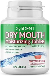 XyliDENT Xylitol Tablets for Dry Mouth Relief - Watermelon, 100 Count