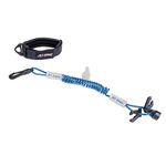 Kwik Tek JET LOGIC UL-3 Ultimate PWC Safety Lanyard, Blue/Silver