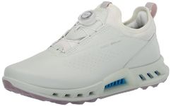 ECCO Biom C4 Boa Gore-Tex Waterproof, Men's Golf Shoes, white, 7 UK