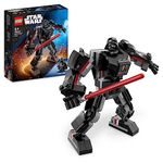 LEGO Star Wars Darth Vader Mech 75368 Building Toy Set (139 Pieces),Multicolor