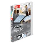 Wilson Jones View-Tab Presentation 5-Tab Binder, 5/8-Inch Capacity, 8.5-Inch X 11-Inch Sheet Size, White (W55364)