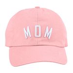 Mud Pie Women's Mom Hat, Pink, One Size, Pink, One Size