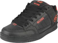 Globe TILT Mens Skate Trainers in Black Red - 10 UK