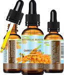 Botanical Beauty Carrot Seed Oil Natural Cold Pressed Carrier Oil 10 ml