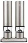 Cuisinart Rechargeable Electric Salt & Pepper Mill Set in Brushed Stainless Steel SP-4Newest Model