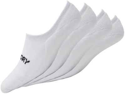 FootJoy Men's 2023 ProDry Ultra Low Cut 2-Pack, White, Fits Shoe Size 7-12