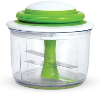 Chef'n VeggiChop Hand-Powered Food Chopper (Arugula), 5.5" x 5.5" x 5"