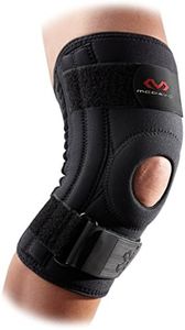 McDavid 421 Level 2 Knee Support with Stays, Black, Medium