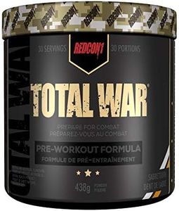 Redcon1 Total War Pre-Workout Powder - Orange Crush, Orange Crush 400 grams