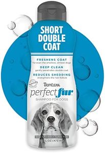 Tropiclean Perfect Fur Short Double Coat Shampoo for Dogs 473mL