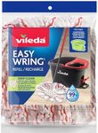 Vileda EasyWring Deep Clean Mop Head Refill (Pack of 1) | 40% More Cleaning Power on Stubborn Dirt | Machine-Washable & Reusable Mop Refill | Spin Mop Replacement Head