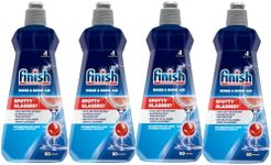 Finish Dishwasher Rinse Aid, Shine & Dry - 400 ml (Pack of 4) | World's #1 Recommended Dishwashing Brand