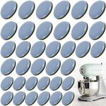 20Pcs Kitchen Appliance Sliders, DIY Round Silent Air Fryer Easy Movers Chair Sliders, Wear-Resistant Furniture Moving Pads for Air Fryer Coffee Maker Easy Moving Saving Space (20)