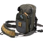 Maxcatch Fly Fishing Chest Pack Lightweight Chest Bag (V-comp Chest)