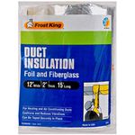 Thermwell Products 12"X15' Fbg Insulation Sp55 Pipe Insulation, Silver - SP55/6