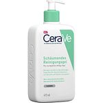CeraVe Foaming Cleanser For Normal To Oily Skin (473ml) - Dermatologist-Developed Facewash | Non-Comedogenic And Fragrance-Free Cleansers For Acne-Prone Skin