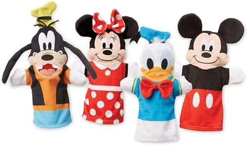 Melissa & Doug Disney Mickey Mouse & Friends Soft & Cuddly Hand Puppets