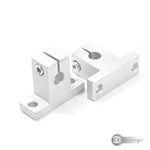 3DInnovations SK8 8mm Bore Linear Rail Shaft Optical Axis Clamping Guide End Support for XYZ Axis (Quantity: 2 pcs)