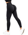 DOULAFASS Women Butt Lift Leggings, Seamless Gym Scrunch Bums High Waisted TIK Tok Leggings