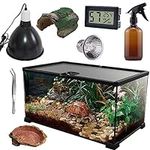 SARUFO Reptile Glass Terrarium Kit(